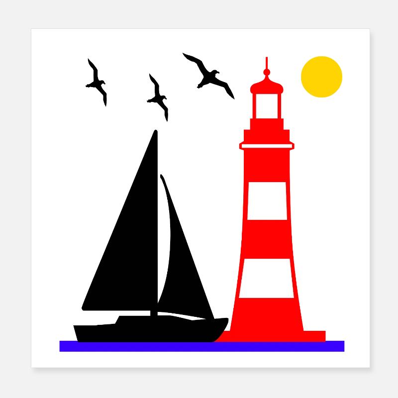 Voile Poster 20 x 20 cm