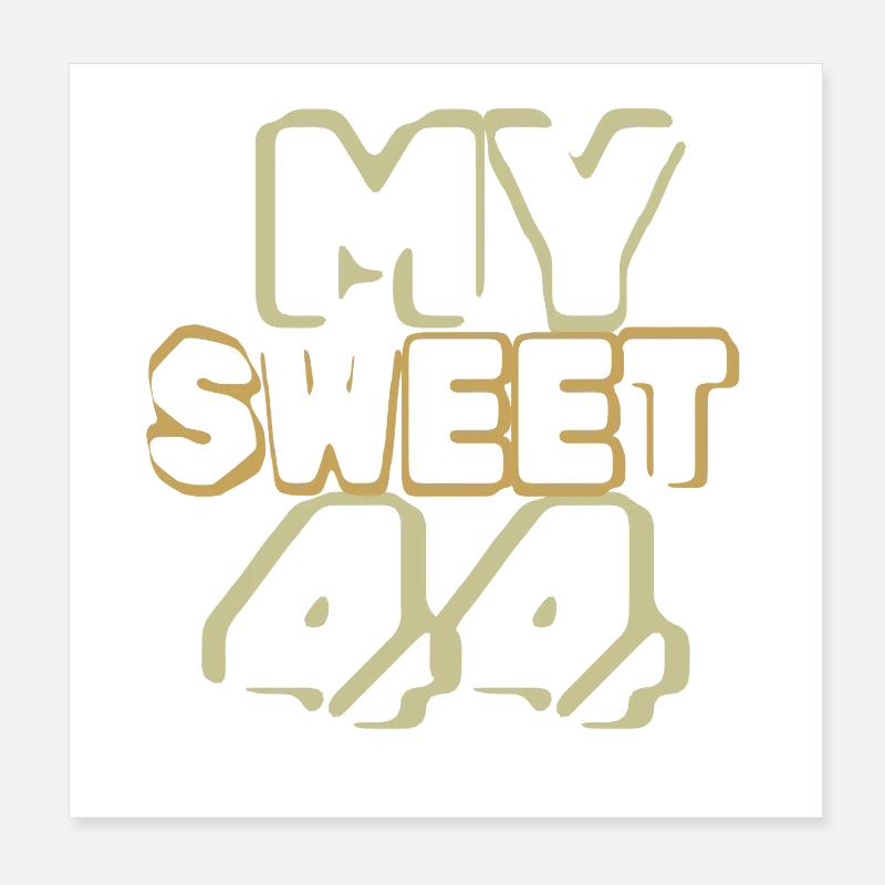 Suess 44 Poster 20x20 cm