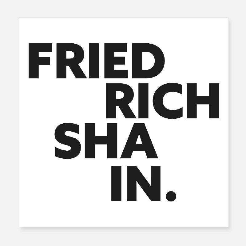 Collection Giudan Berlin : Friedrichshain Poster 20 x 20 cm