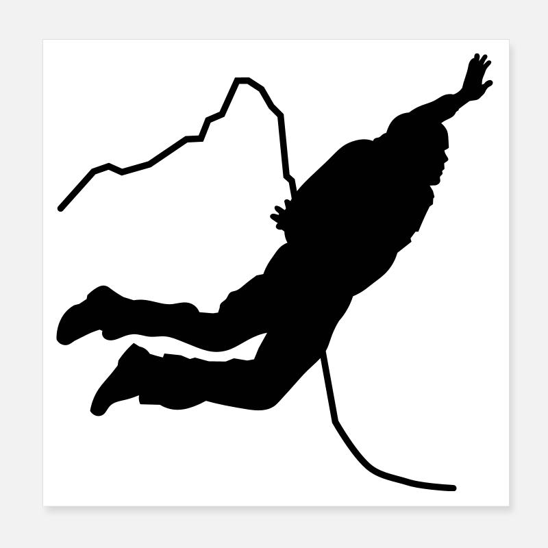 Saut de base Poster 20 x 20 cm