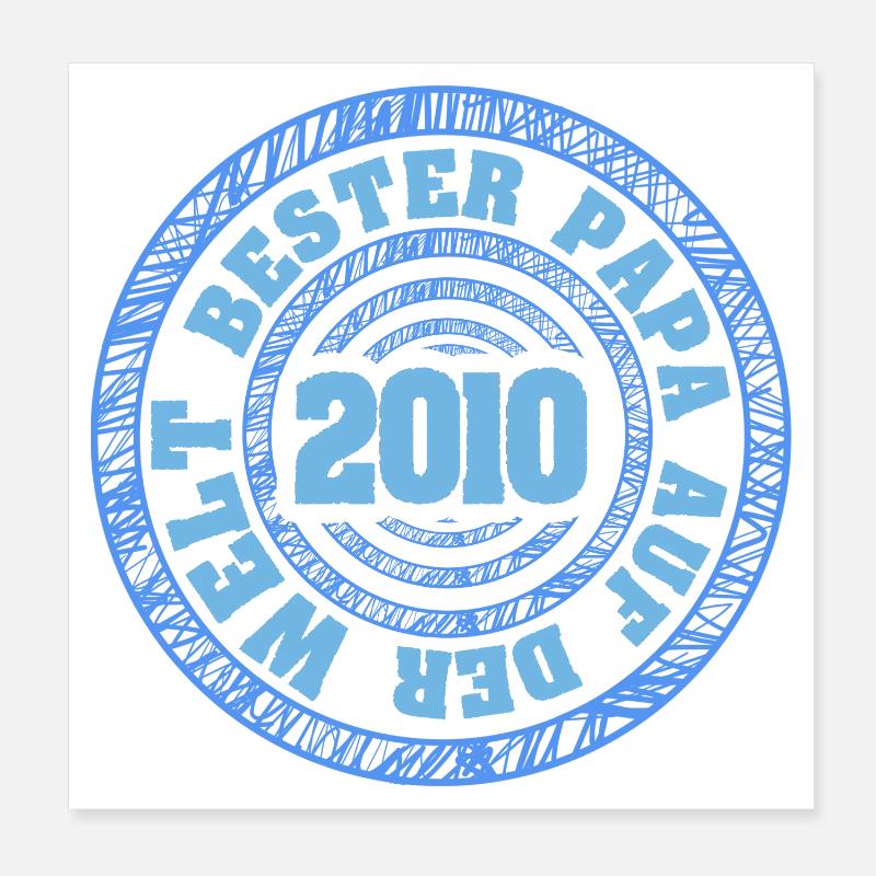 Bester 2010 Poster 20x20 cm