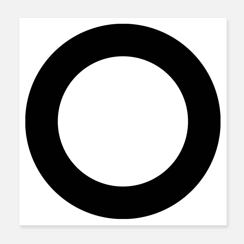 Circular ring Poster 8" x 8" (20x20 cm)