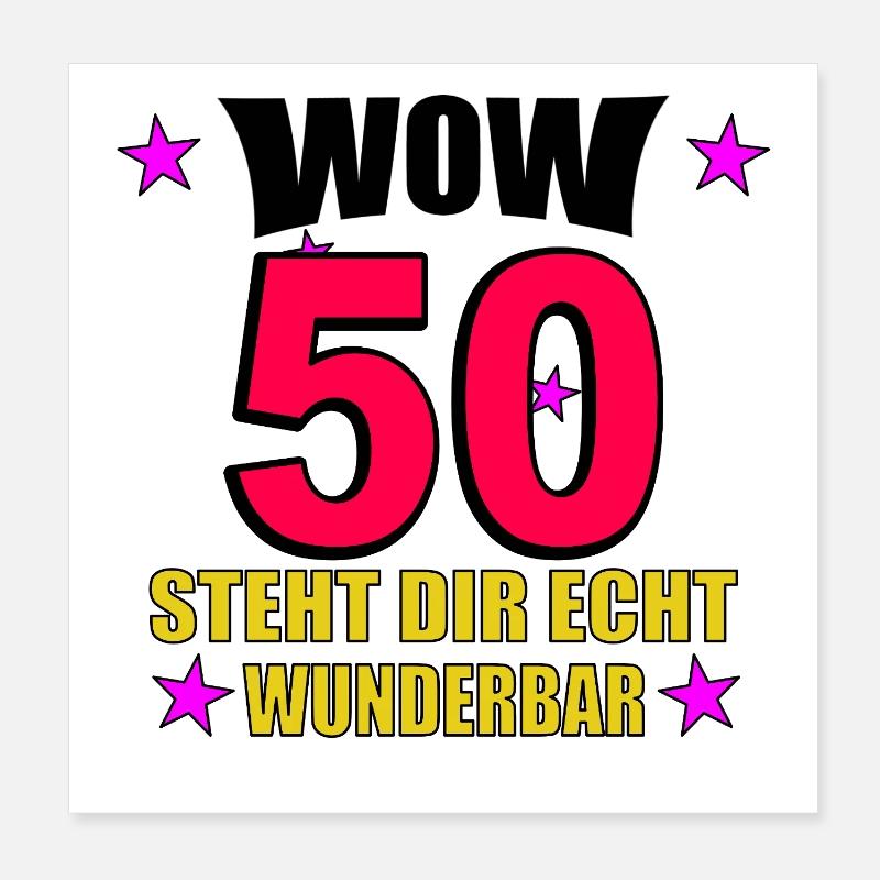 Ça te va vraiment très bien Poster 20 x 20 cm