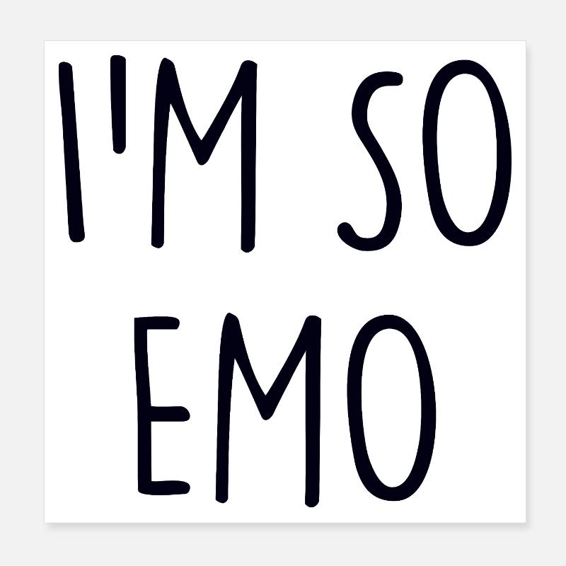 L’emo Poster 20 x 20 cm