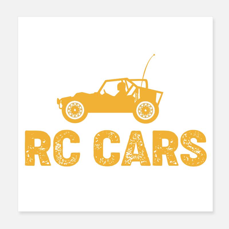 Macchina giocattolo RC Poster 20x20 cm