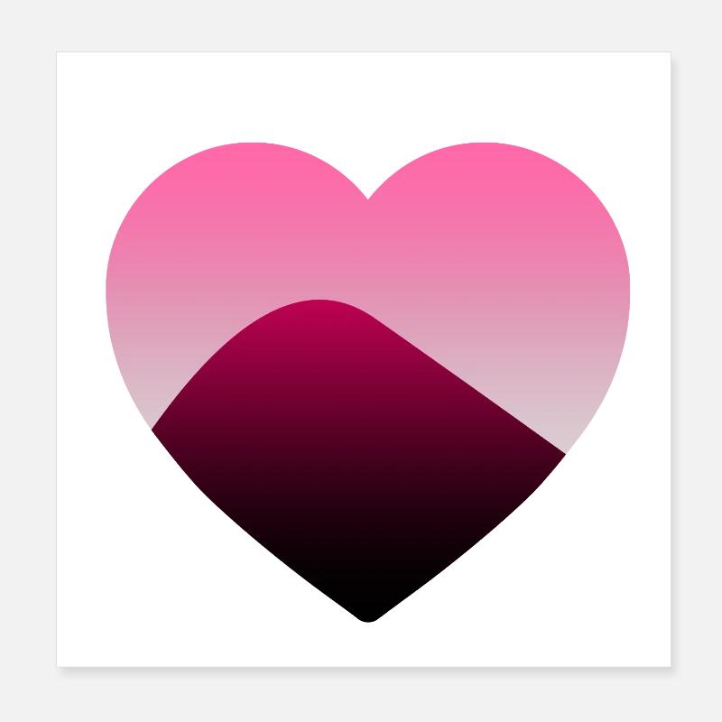 Amour Poster 20 x 20 cm