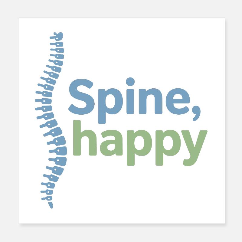 Licensed DC Clinical Neuro-Spinal Alignment Gear  Poster 8" x 8" (20x20 cm)