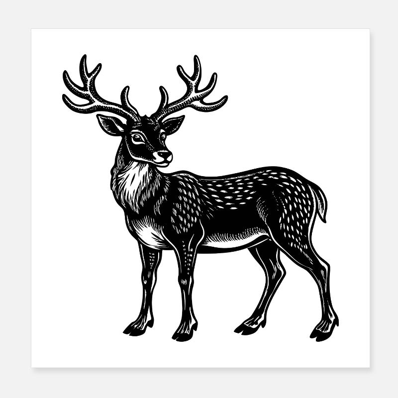 Renne Poster 20 x 20 cm