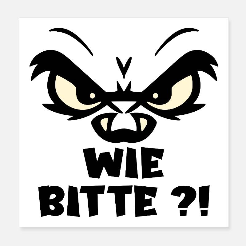 Comme je vous en prie d’exprimer Poster 20 x 20 cm