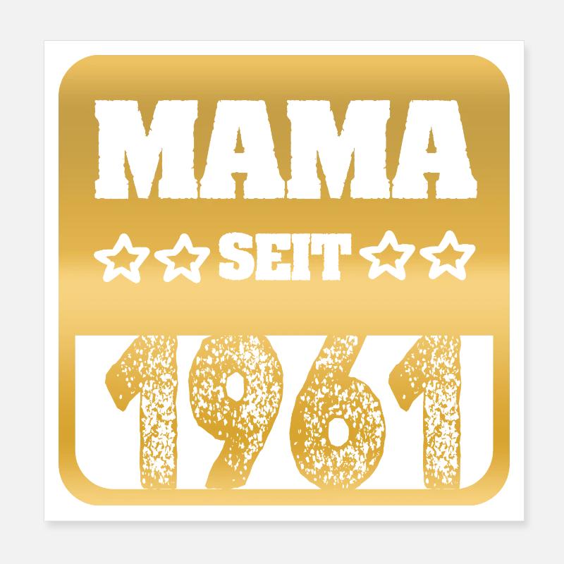 Mama 1961 Poster 20 x 20 cm
