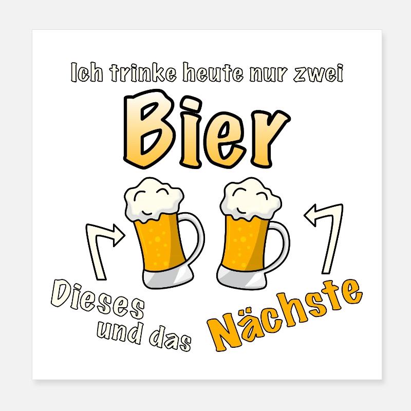 Another beer, please Poster 8" x 8" (20x20 cm)