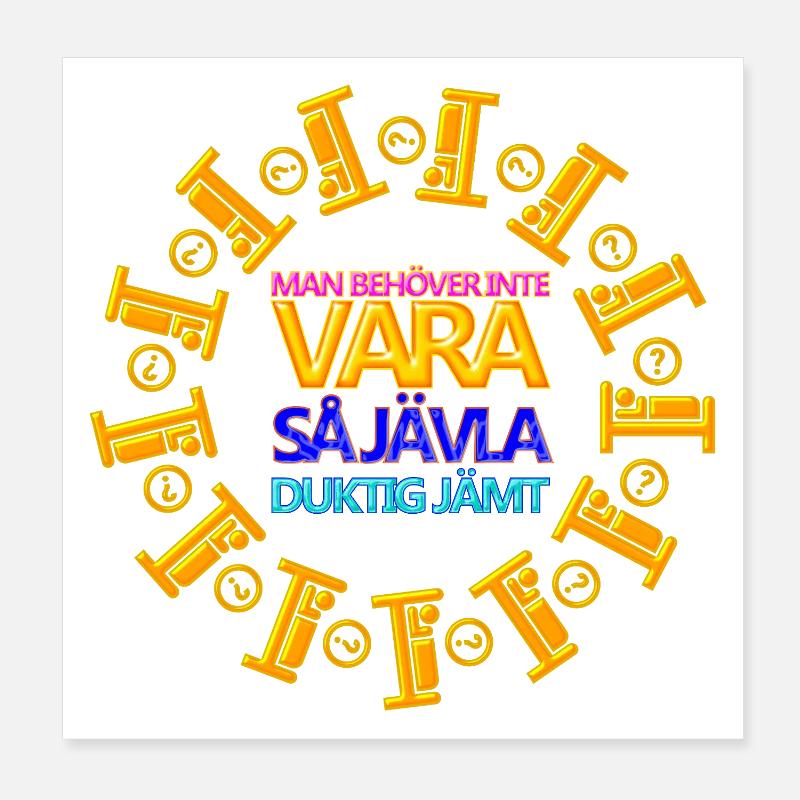 Constantly Poster 8" x 8" (20x20 cm)