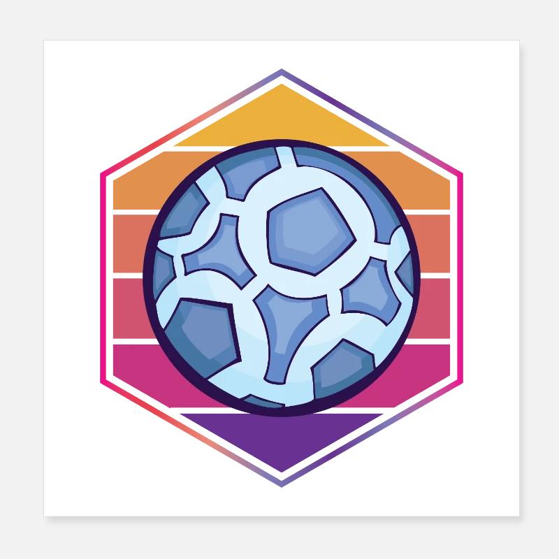 Handball Poster 20 x 20 cm