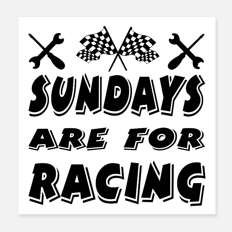 Auto Poster 20x20 cm