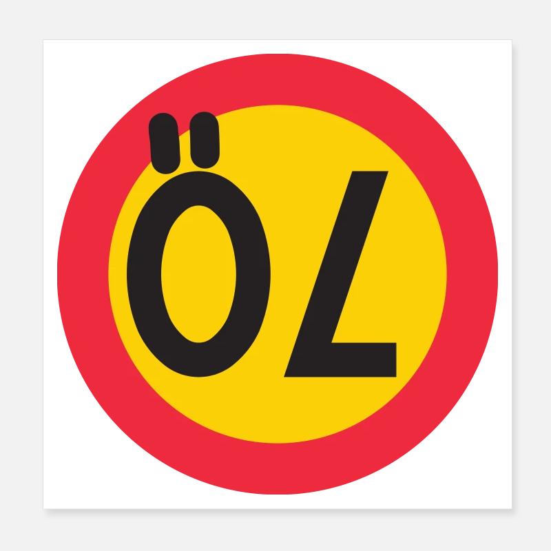 70 Biere Poster 20x20 cm