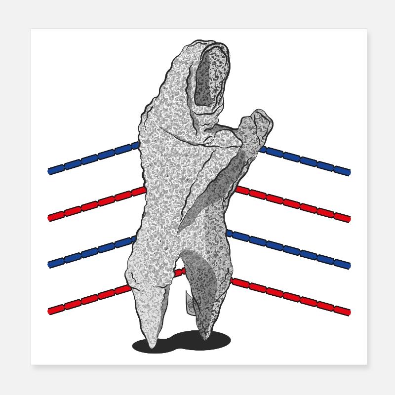 ABLAUF Poster 20x20 cm