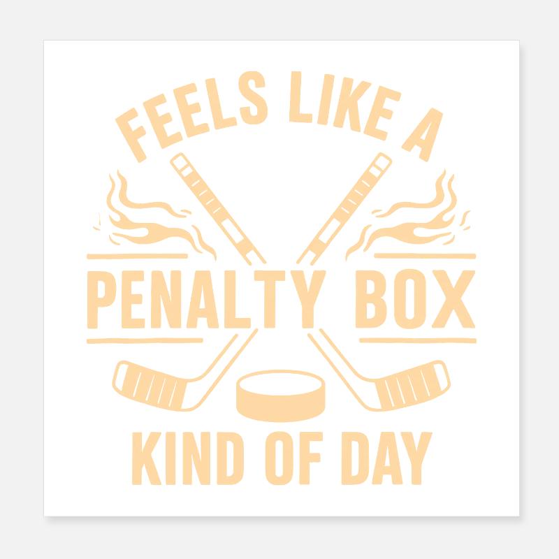 hockey Poster 20 x 20 cm