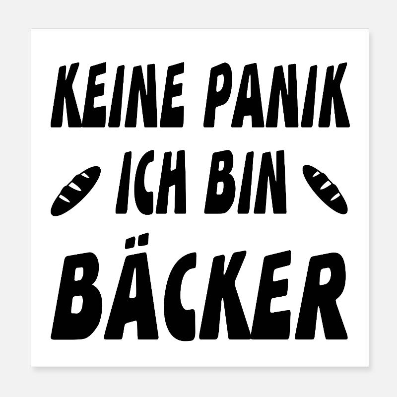 Boulanger Poster 20 x 20 cm