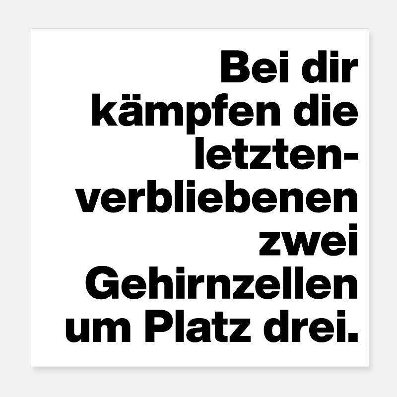 BRAIN TEASERS, SARCASM, CHEEKY FIGHT WITH YOU Poster 8" x 8" (20x20 cm)