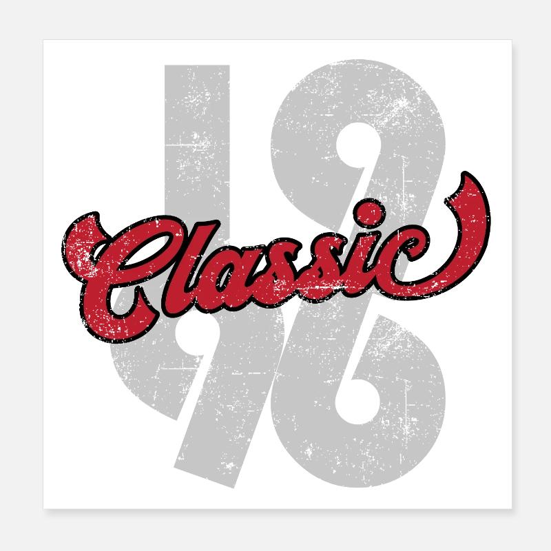 Classique 1996 Poster 20 x 20 cm
