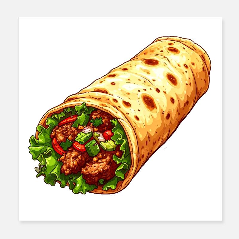Lahmacun Poster 20 x 20 cm