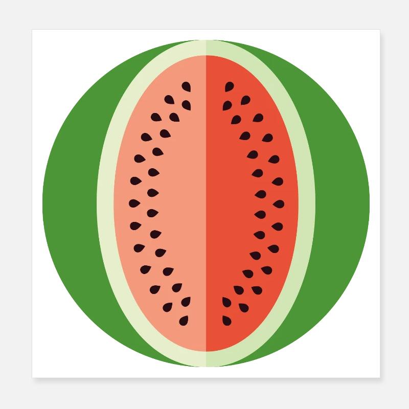 watermelon Poster 20x20 cm