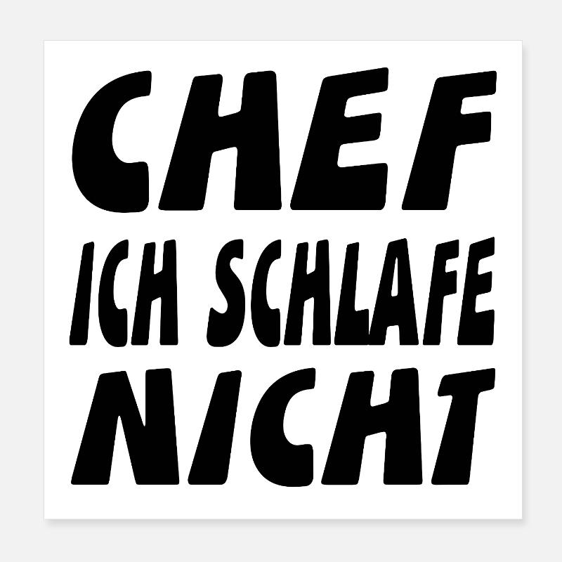 chef Poster 8" x 8" (20x20 cm)