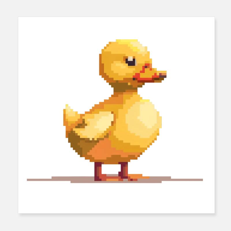 Pixelente Poster 20x20 cm