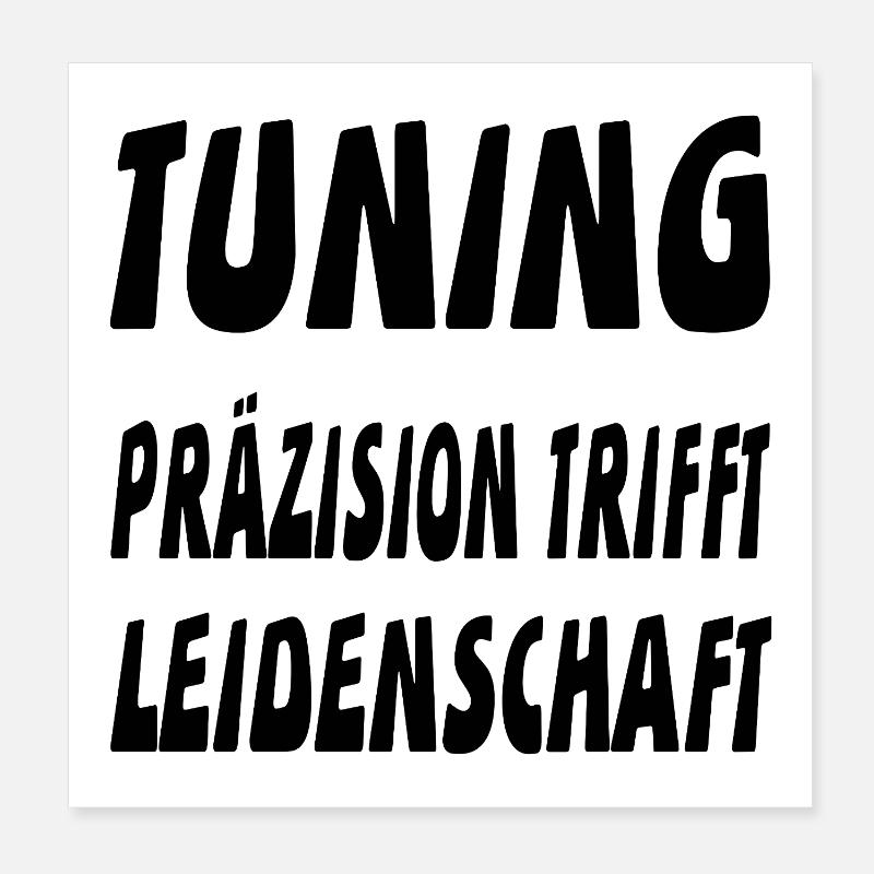 réglage Poster 20 x 20 cm