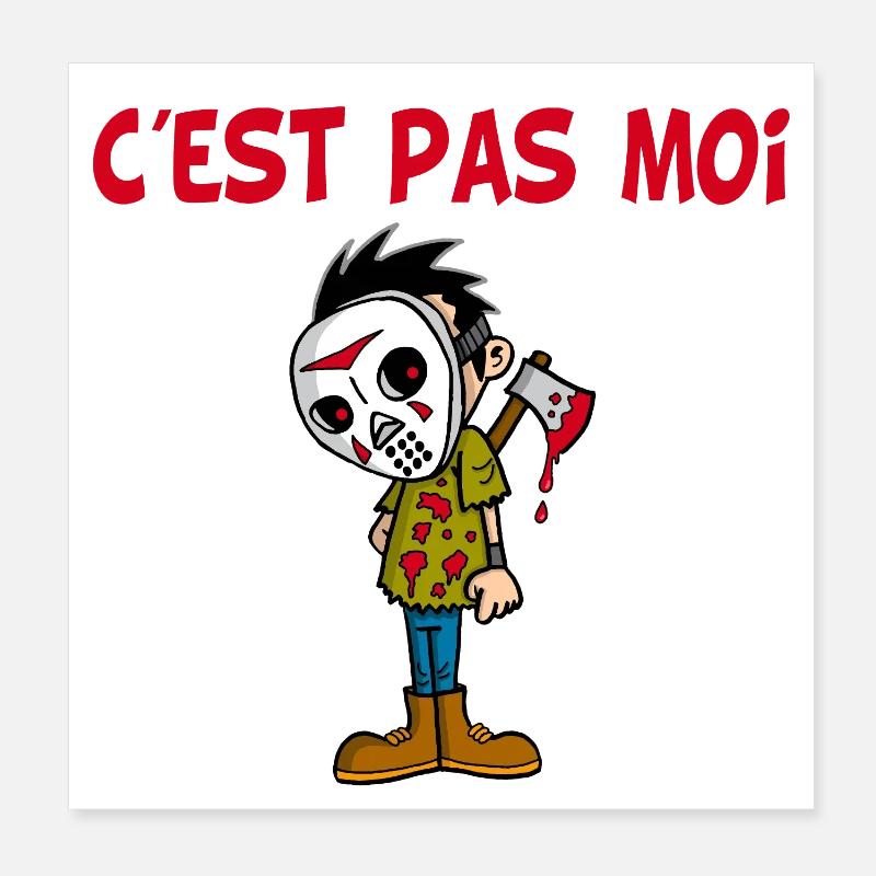 Unschuld Poster 20x20 cm