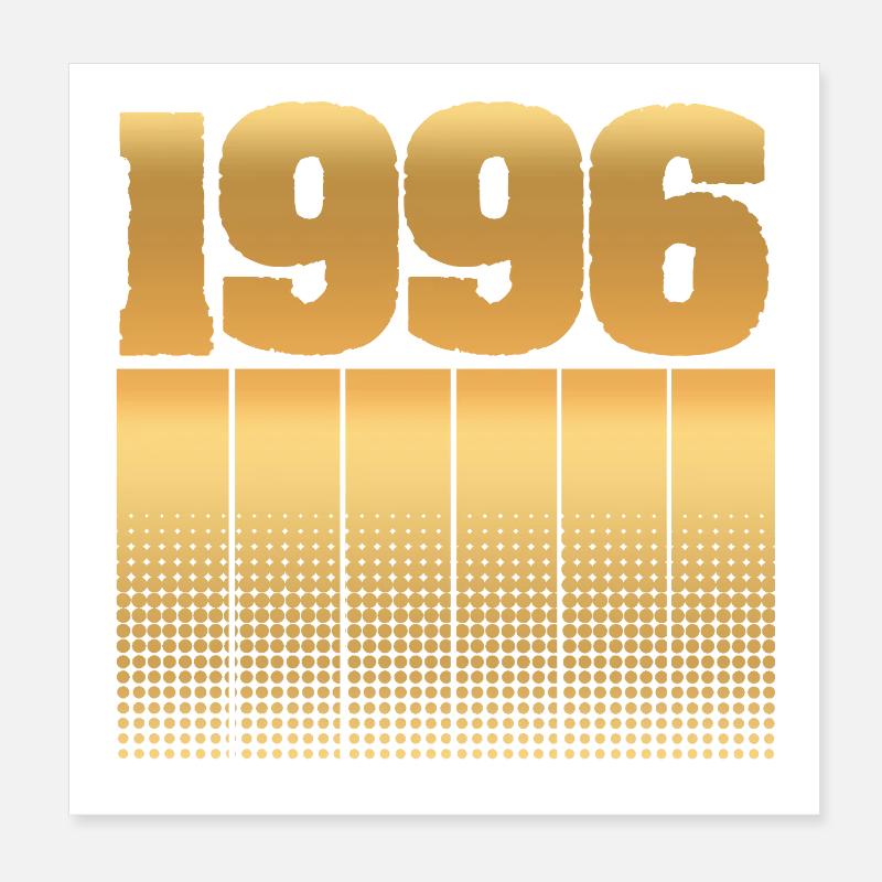 1996 Poster 20 x 20 cm