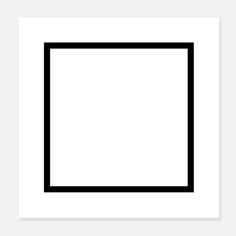 frame Poster 8" x 8" (20x20 cm)