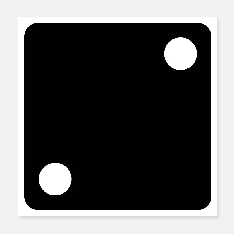 Game says Poster 8" x 8" (20x20 cm)