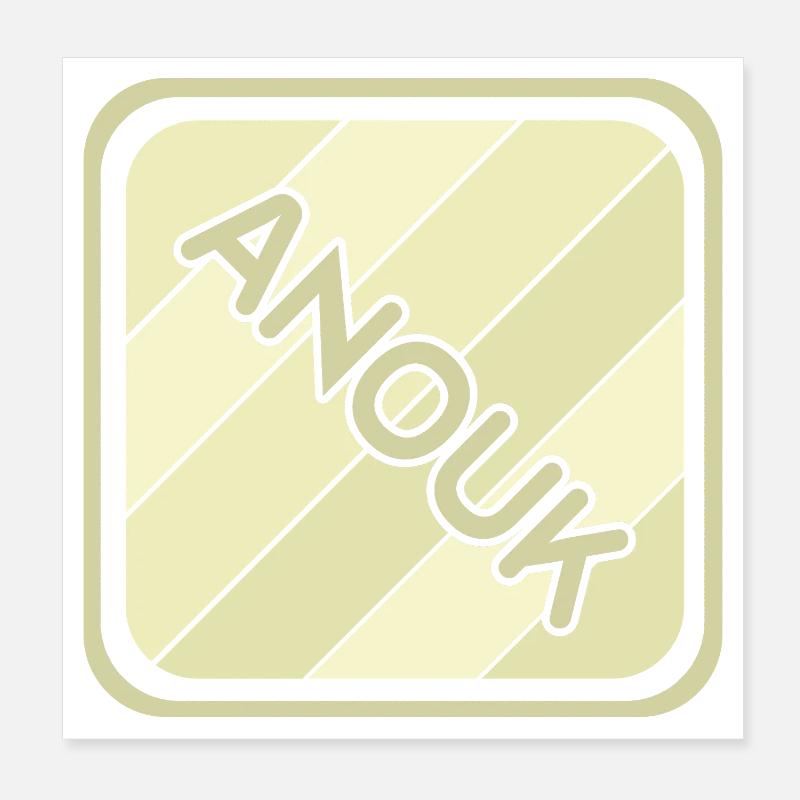 Anouk Poster 8" x 8" (20x20 cm)