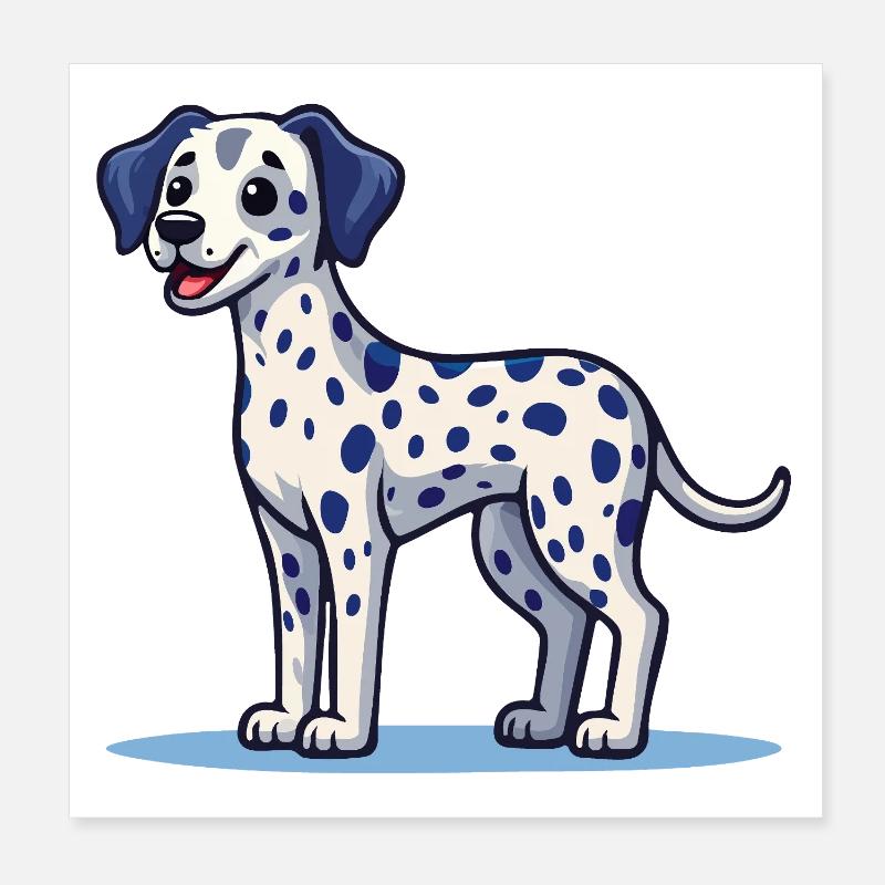 Dalmatians (comic) Poster 8" x 8" (20x20 cm)