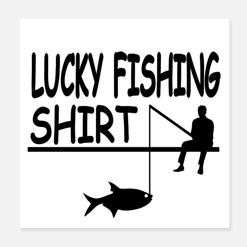 Angling Poster 8" x 8" (20x20 cm)