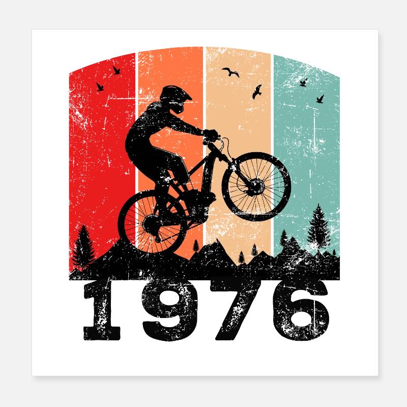 Vintage 1976 Poster 20x20 cm