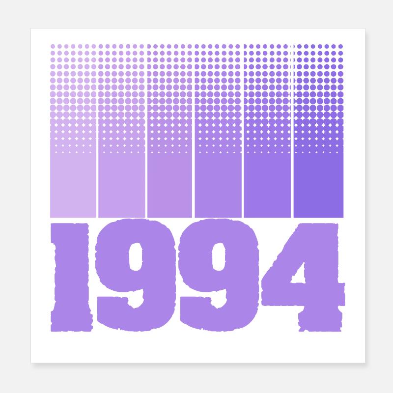 Né en 1994 Poster 20 x 20 cm