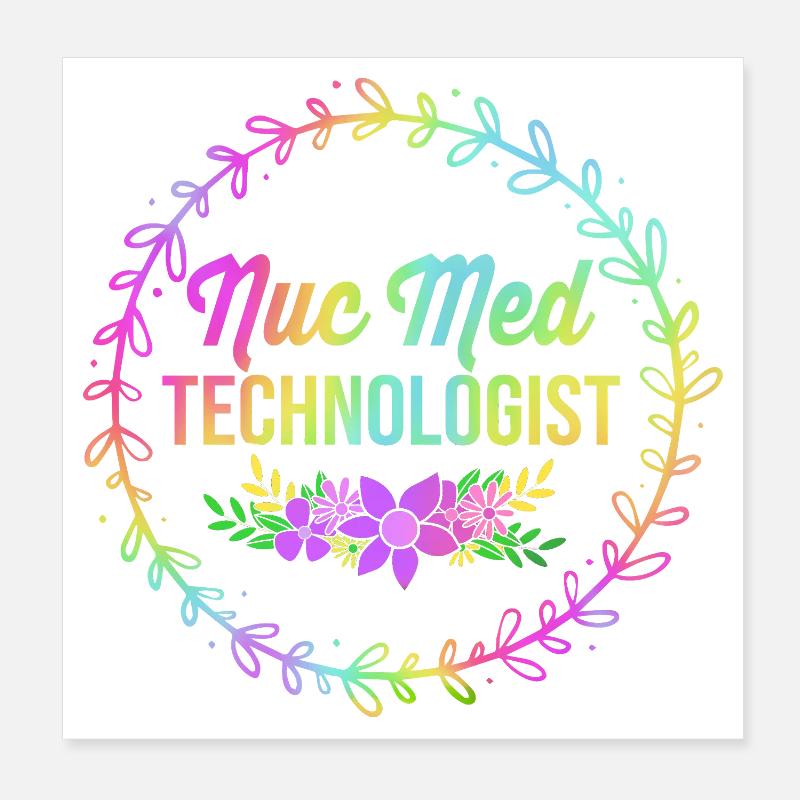 X-ray technician Poster 8" x 8" (20x20 cm)