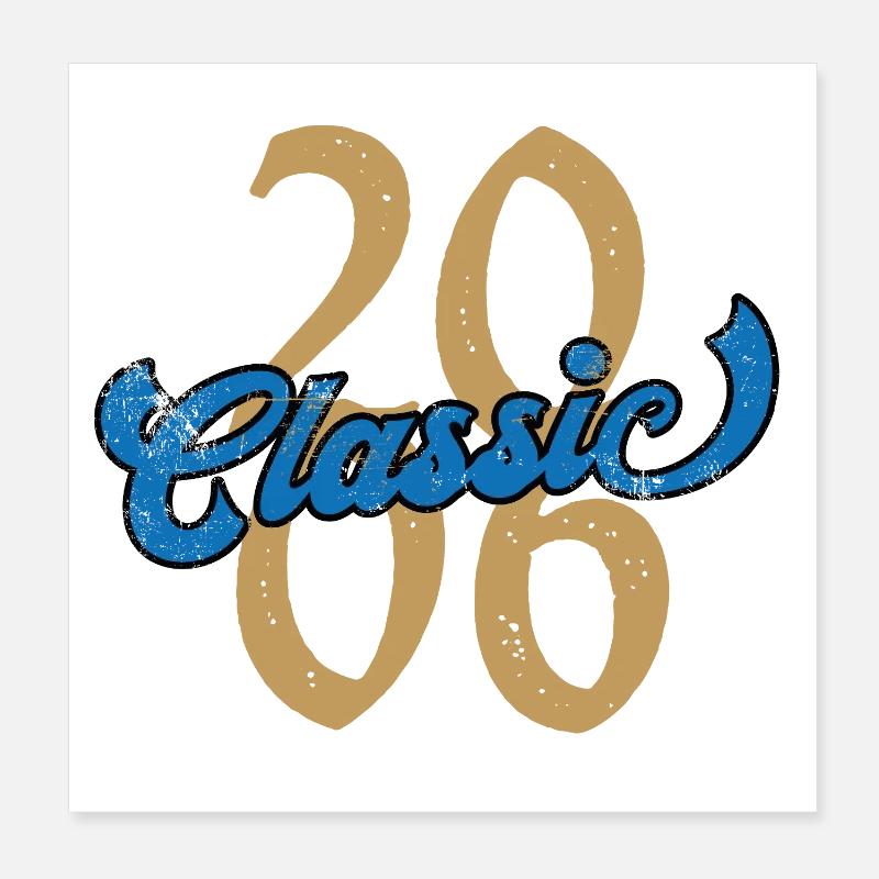 Millésime 2006 Poster 20 x 20 cm