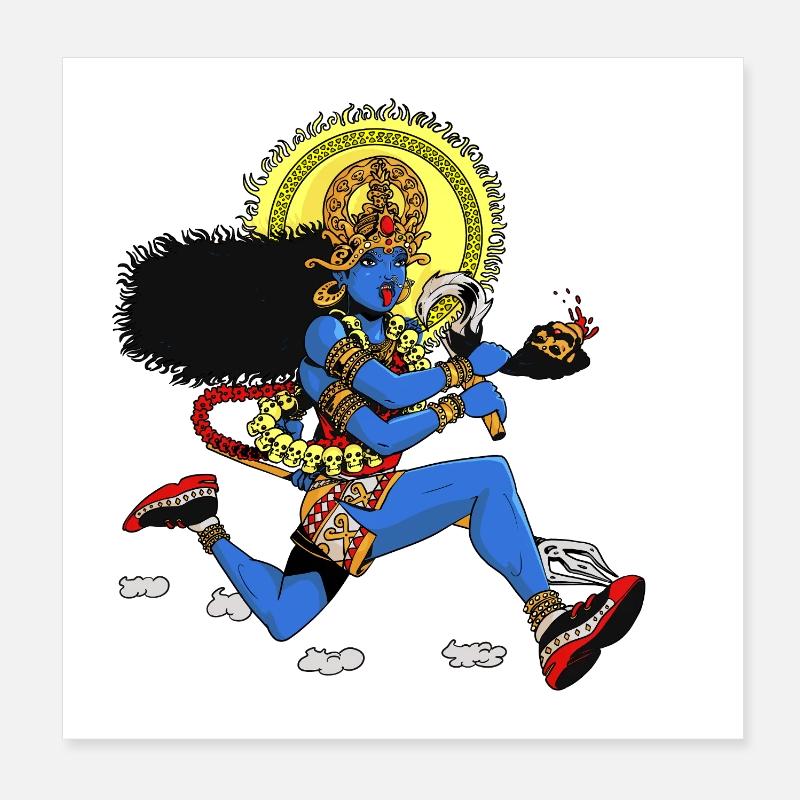 Kali runner Poster 20 x 20 cm