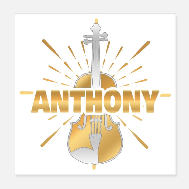 Antoine Poster 20 x 20 cm