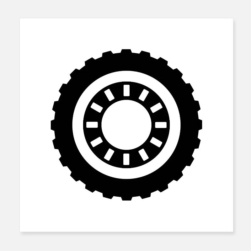 Papier Poster 20 x 20 cm