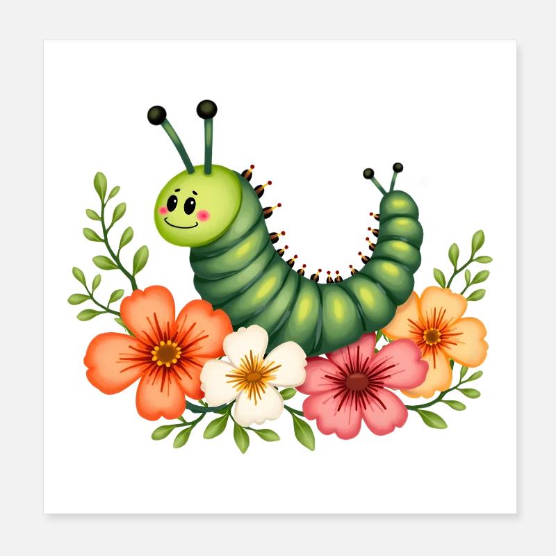 Chenille Poster 20 x 20 cm