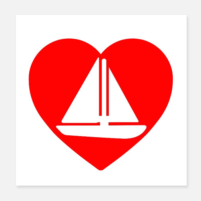 Voile Poster 20 x 20 cm