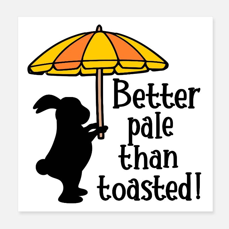 Summer Pale Poster 20x20 cm