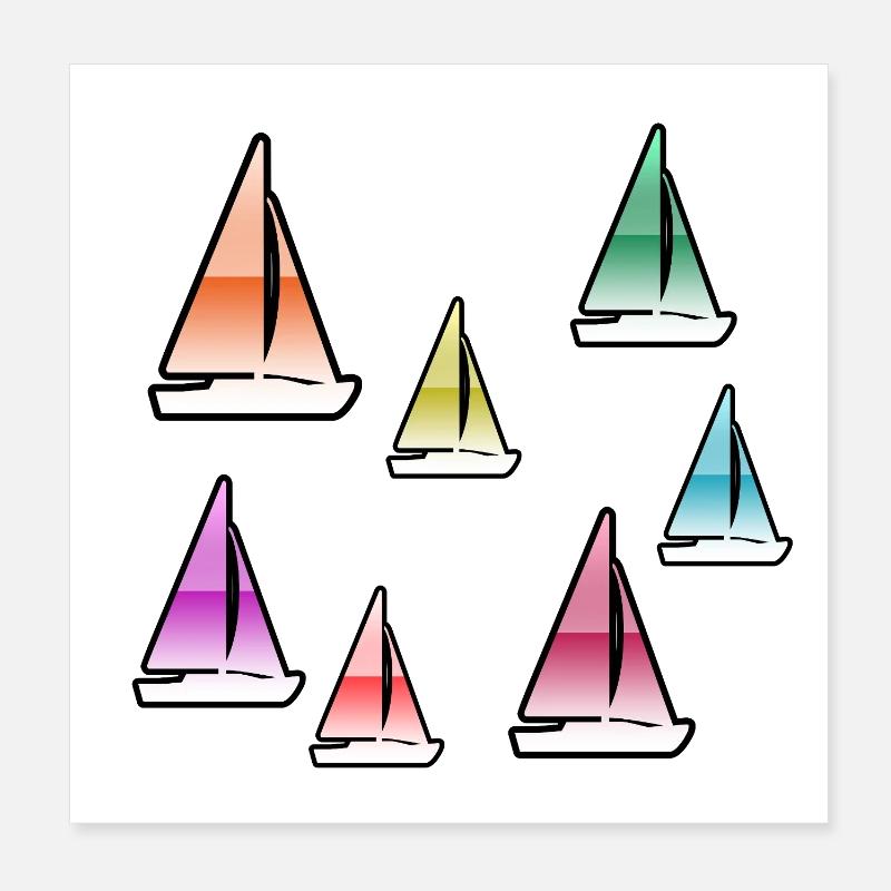 Voile Poster 20 x 20 cm
