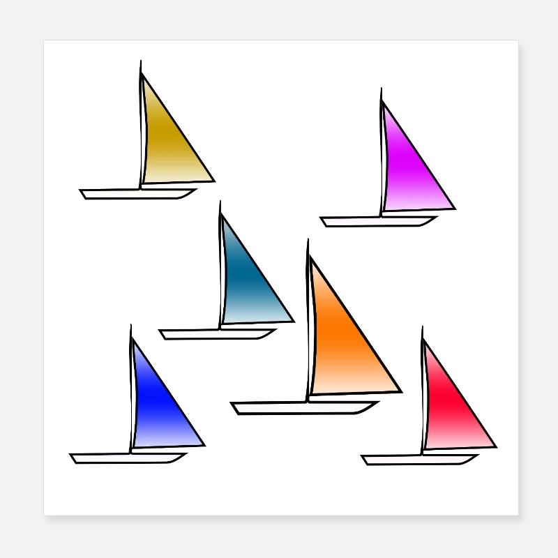 Voile Poster 20 x 20 cm
