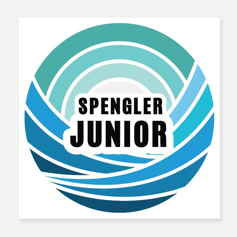Spengler Junior Nachfolger Sohn Kind Junge Poster 20x20 cm