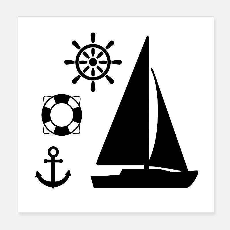 Voile Poster 20 x 20 cm